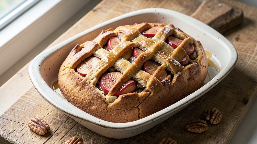 Apple Tea Bread Recipe: Spiced Apple Streusel That Vanishes Into Soft Crumb