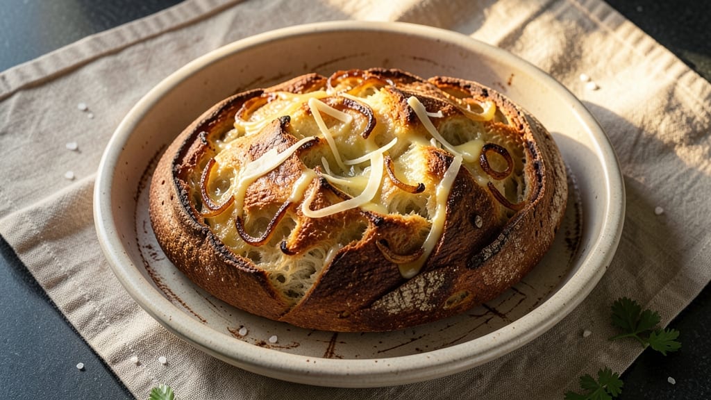 Artisan Onion Bread Recipe: Caramelized Layers and Crusty Crunch in One Bake
