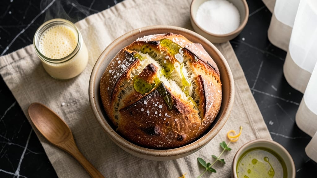 600g Bread Recipe: Dutch Oven Rise for Artisan Texture at Home