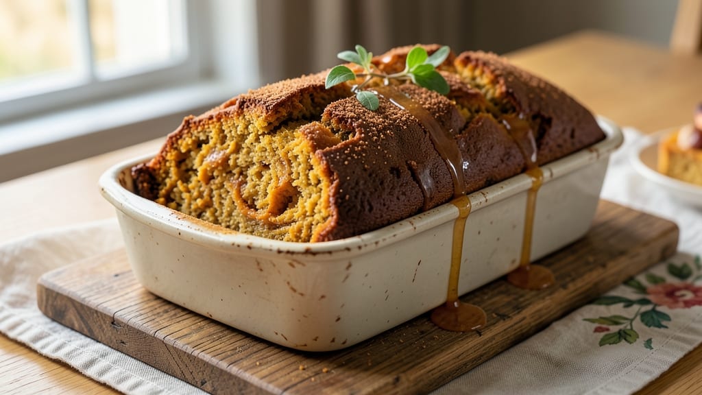 Babs' Pumpkin Bread Recipe: Warm Spice Streusel Topping That Melts Into Moist Crumb