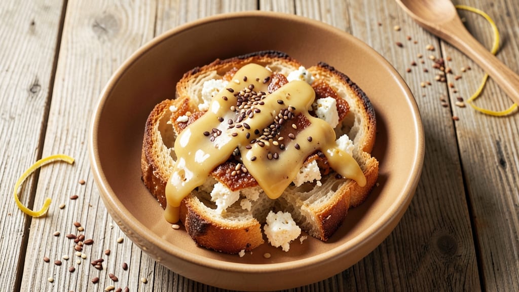 Aubree's Feta Bread Recipe: Crumbly Cheese and Herbs in One Bake
