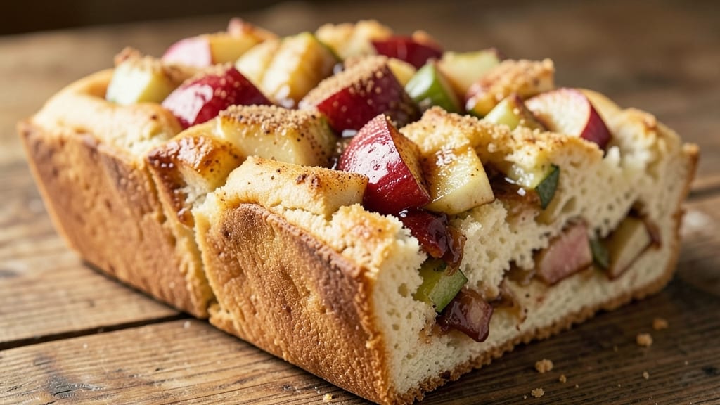 Apple Pie Bread Recipe Using Cake Mix: Spiced Streusel Swirls and Buttery Crust Delight