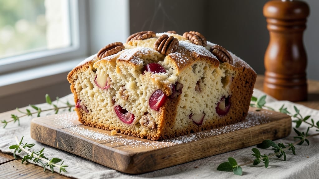 Apple Walnut Quick Bread Recipe: Spiced Streusel Swirls and Buttery Crust Magic