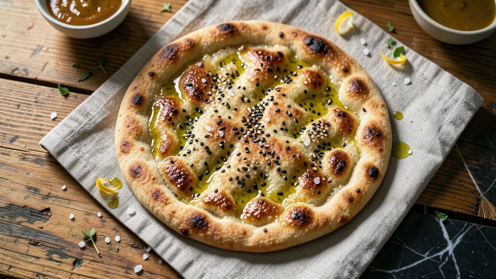 Almond Flour Flatbread Bread Recipe: Crispy Edges, Flexible for Dipping