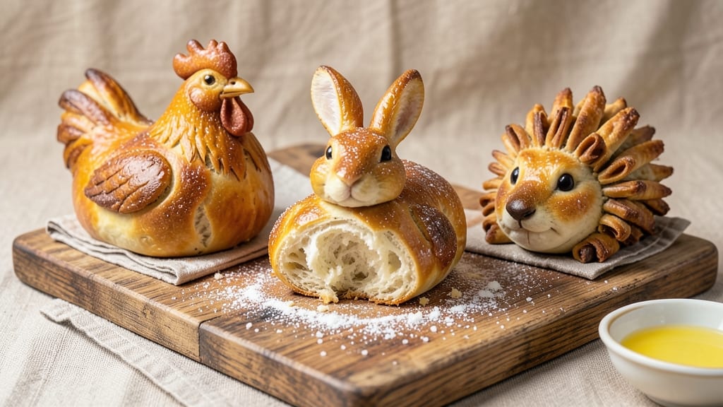 Animal-Shaped Bread Recipe: Whimsical Dough Play for Kids and Gatherings