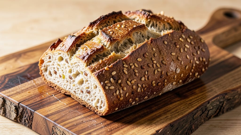 9-Grain Sourdough Bread Recipe: Nutty Crust and Open Crumb Magic