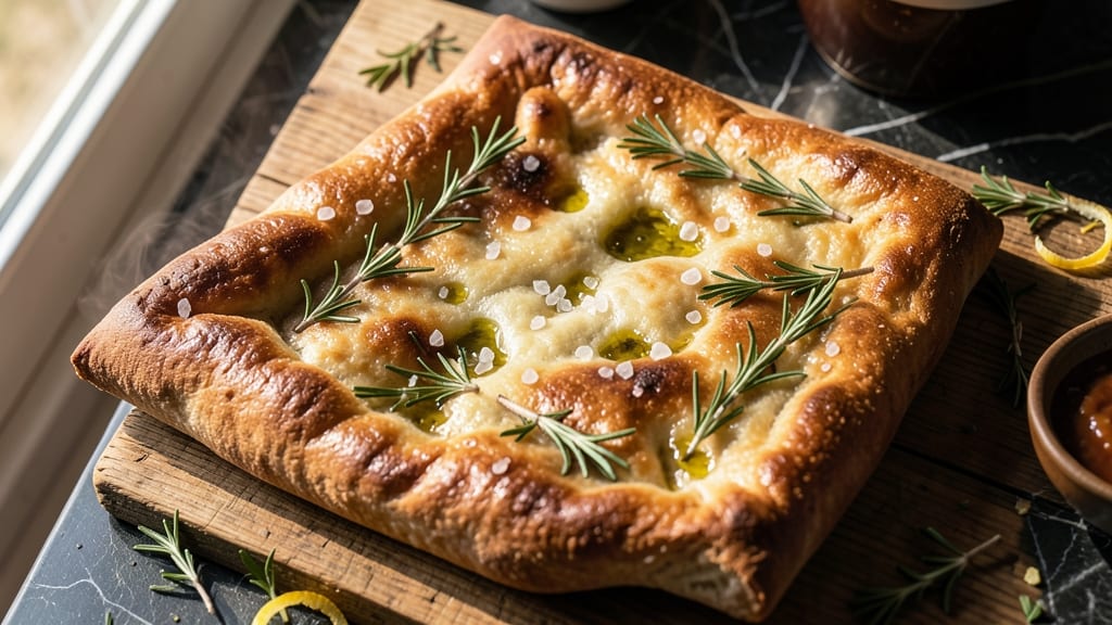 Artisan Focaccia Bread Recipe: Olive Oil-Poofed Pockets and Crusty Edges