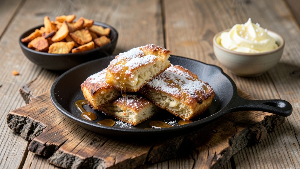 Amish Fritter Bread Recipe: Dutch Oven Crust With Warm Spice Streusel