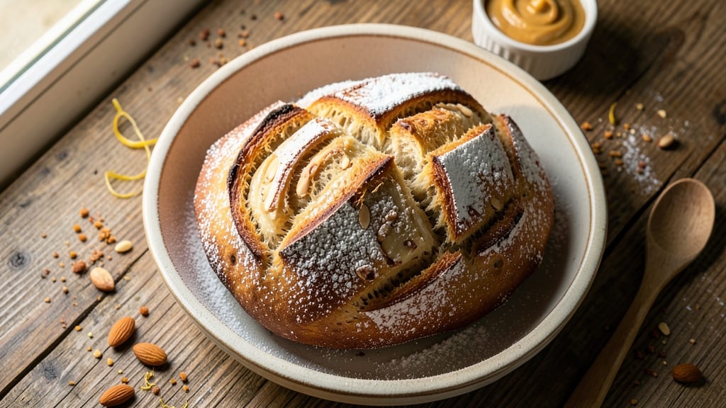 Almond Paste Bread Recipe: Nutty Swirls and Crispy Crown in One Bake