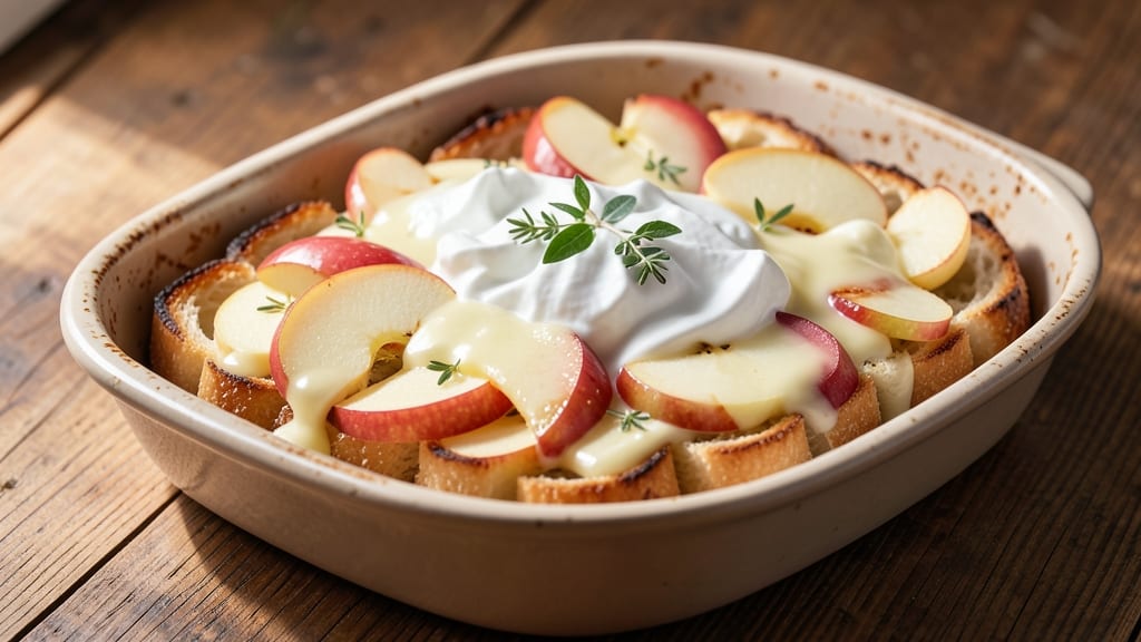 Apple Bread and Butter Pudding Recipe: Warm Spice-Infused Layers with Vanilla Kiss