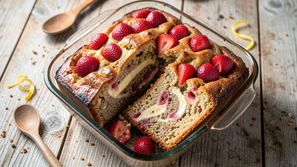 Baby Strawberry Banana Bread Recipe: Bright Swirls and Moist Crumb Magic