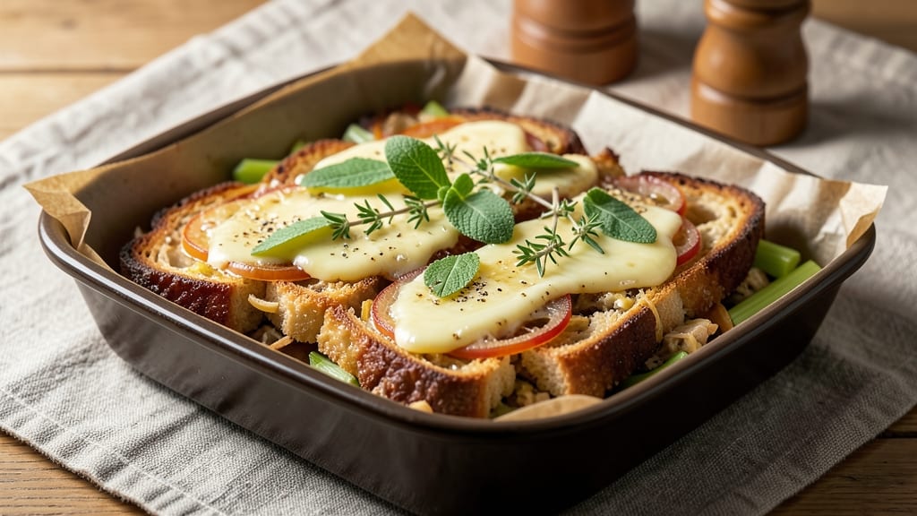 Artisan Bread Stuffing Recipe: Savory Crumb That Absorbs Every Drop