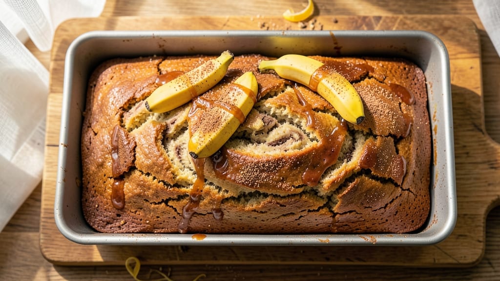 Aunt Jemima Banana Bread Recipe: Warm Spice Streusel Swirls in One Bake