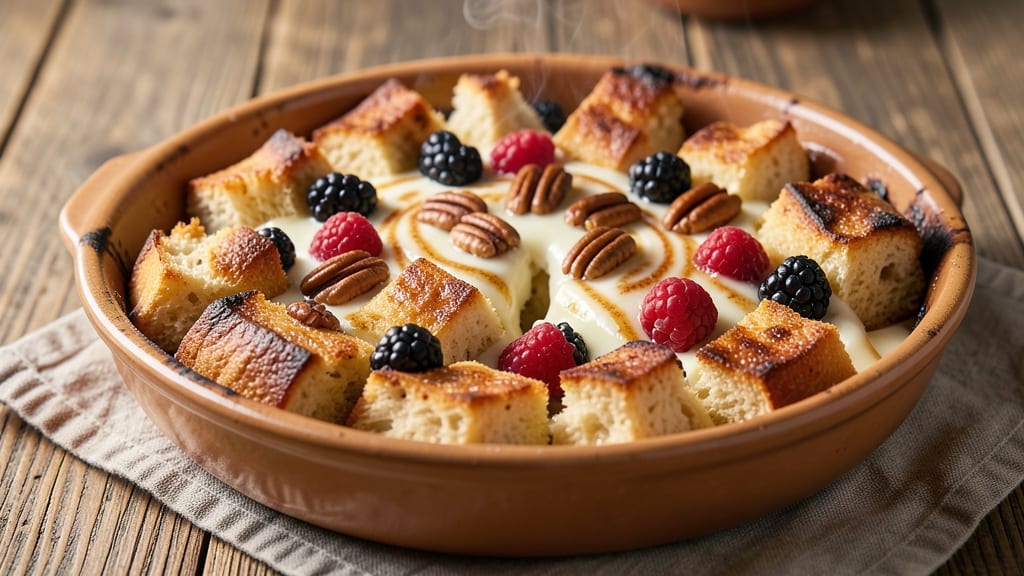 Authentic Bread Pudding Recipe: Vanilla-Infused Layers With Caramelized Corners