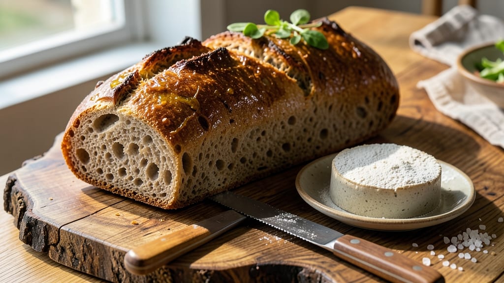 Australian Sourdough Bread Recipe: Crusty Crown With Tangy Open Crumb