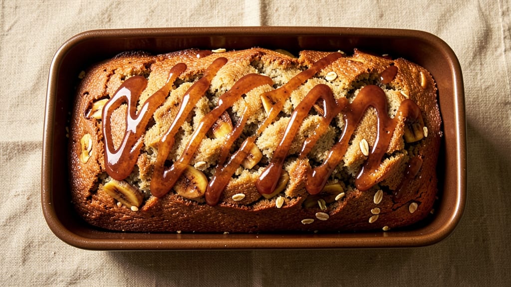 Apple Cider Donut Banana Bread Recipe: Warm Spice Streusel Swirls With Moist Apple-Caramel Crumb