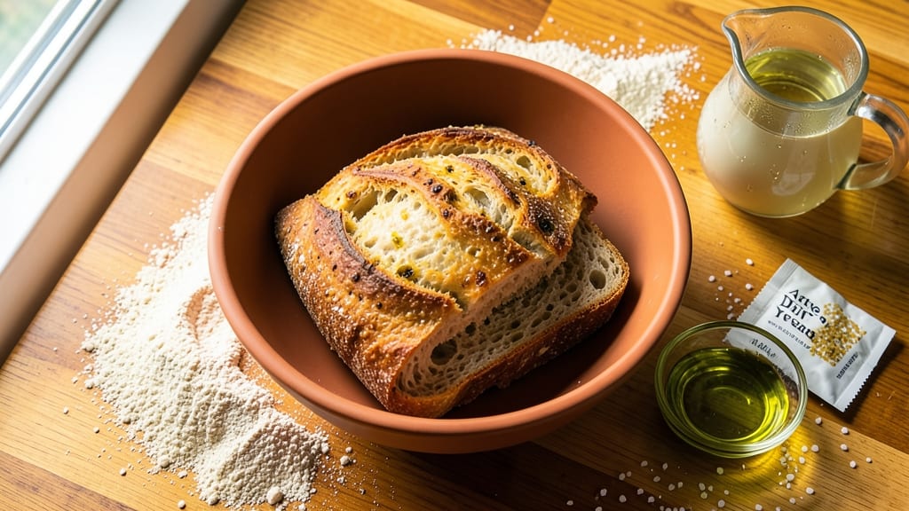 Alton Brown's Italian Bread Recipe: Crusty Crunch With No-Knead Ease