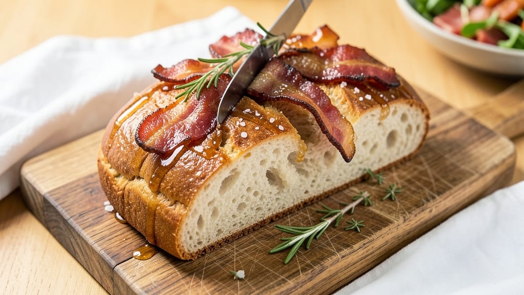 Bacon Bread Machine Recipe: Smoky Swirls and Crusty Crunch in One Cycle