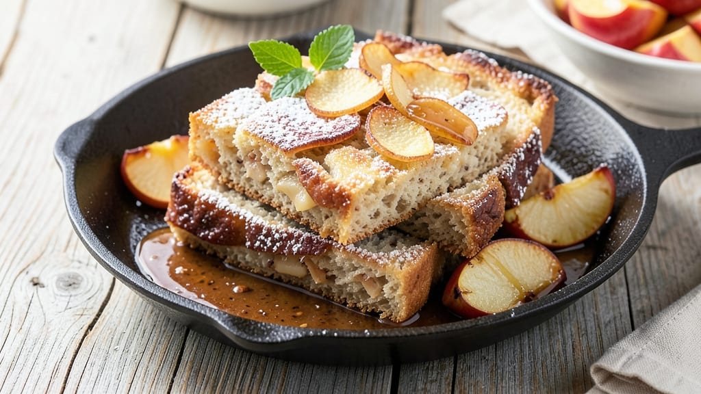 Amish Homemade Apple Fritter Bread Recipe: Warm Spice Streusel Crunch With Apple Chunks