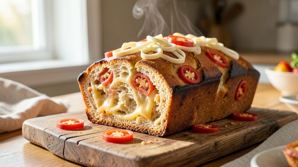 Artisan Jalapeño Cheese Bread Recipe: Spicy Kick and Gooey Pull-Apart Magic