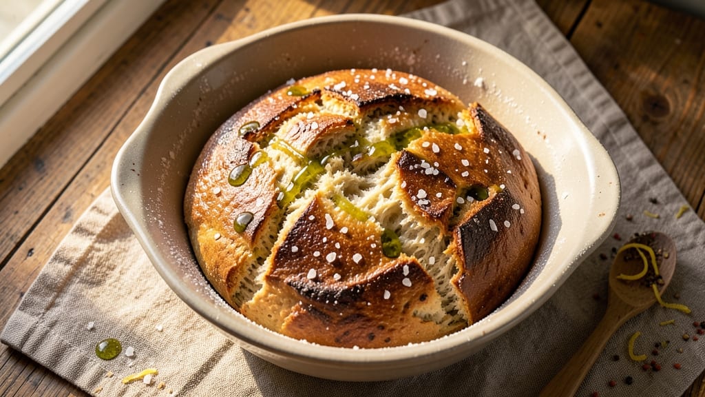 Amy Duska's Easy Sourdough Bread Recipe: Dutch Oven Crust With No-Knead Simplicity