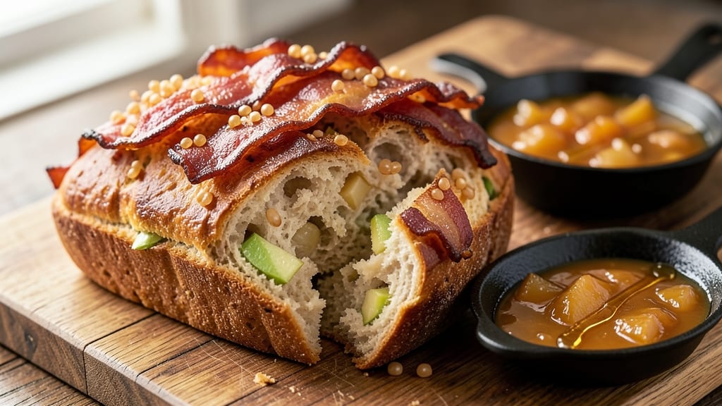 Apple Bacon Beer Bread Recipe: Smoky-Sweet Swirls and Crusty Crown