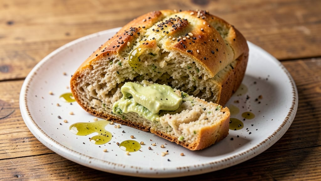 Avocado Cottage Cheese Egg Bread Recipe: Savory Breakfast Loaf With Hidden Greens