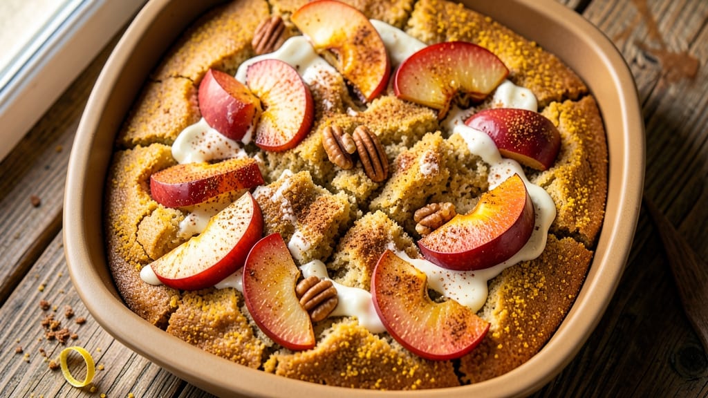 Apple Cinnamon Cornbread Recipe: Warm Spice and Apple Streusel Swirls