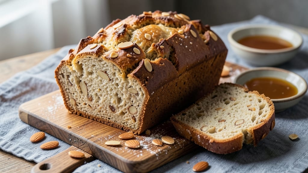 Almond Bread Machine Bread Recipe: Nutty Swirls and Golden Crust in One Cycle