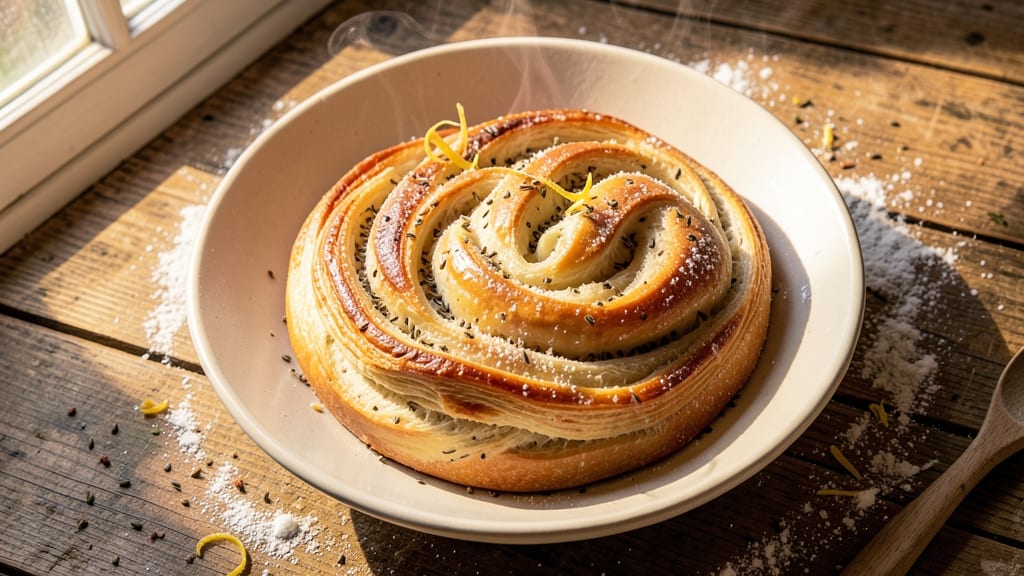 Argentinian Sweet Bread Recipe: Dulce DE Leche Swirled Loaf With Buttery Crust