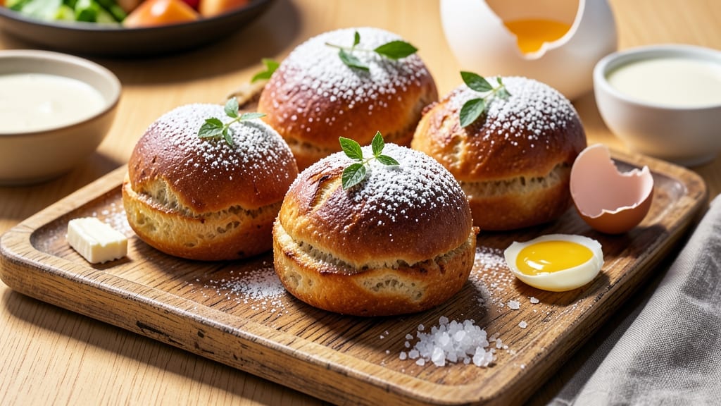 Air Buns Bread Recipe: Pillowy Softness With Buttery Streusel Swirls