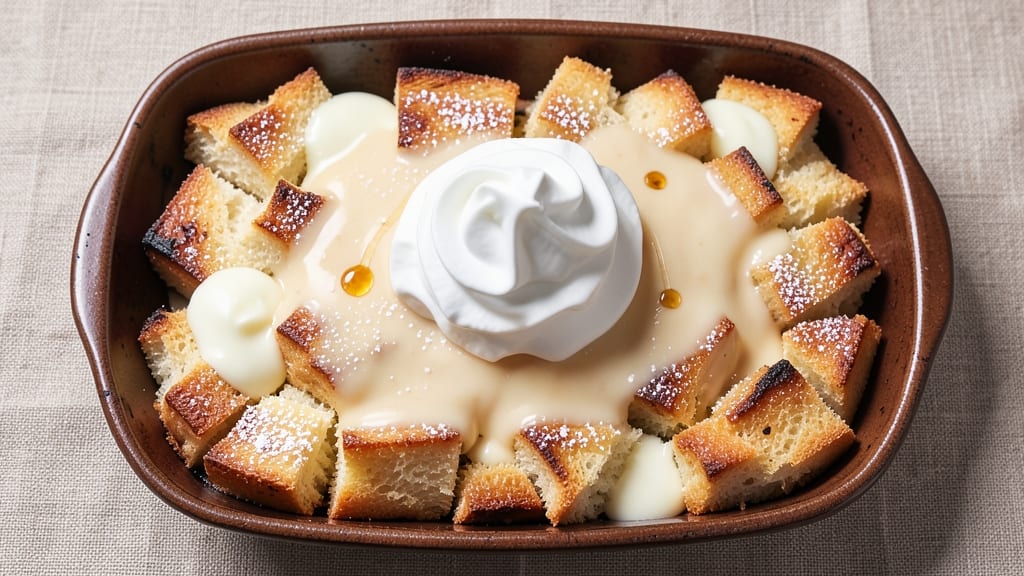 B Smith's Bread Pudding Recipe: Vanilla-Cinnamon Spice Swirls in One Bake