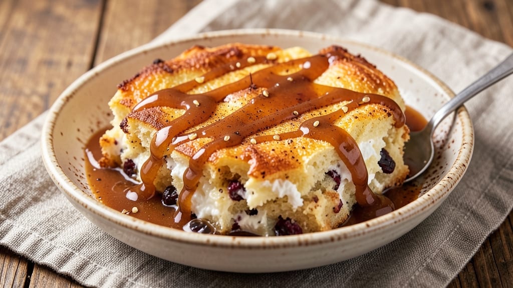 Amaretto Bread Pudding Sauce Recipe: Nutty Boozy Drizzle That Elevates Dessert