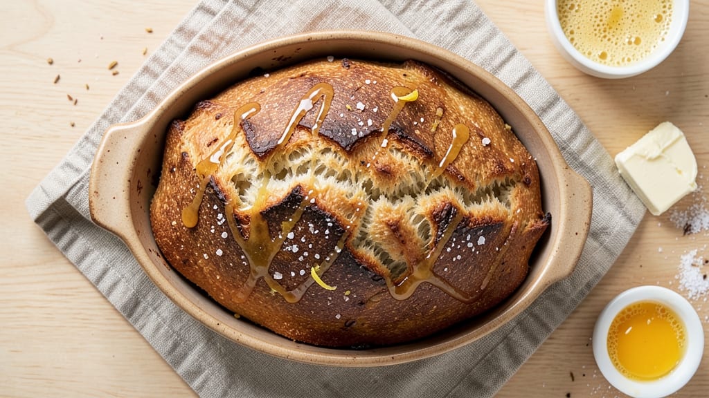 1 Pound Loaf Bread Recipe: Homemade Artisan Crust in 30 Minutes