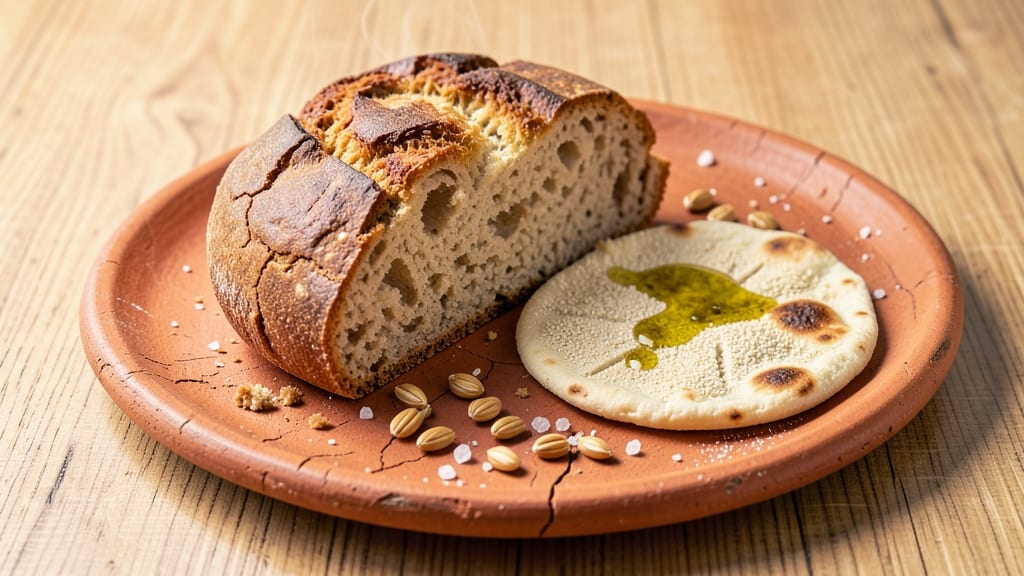 Ancient Mesopotamia Bread Recipe: Sourdough-Style Flatbread With Crispy Edges