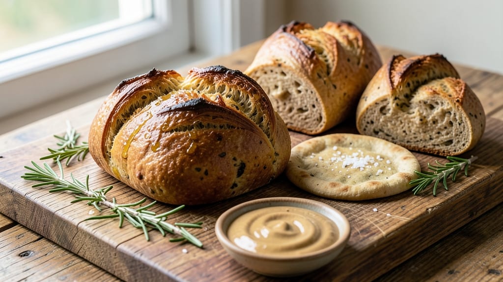 Armenian Tahini Bread Recipe: Nutty Sesame Crust With Flaky Layers