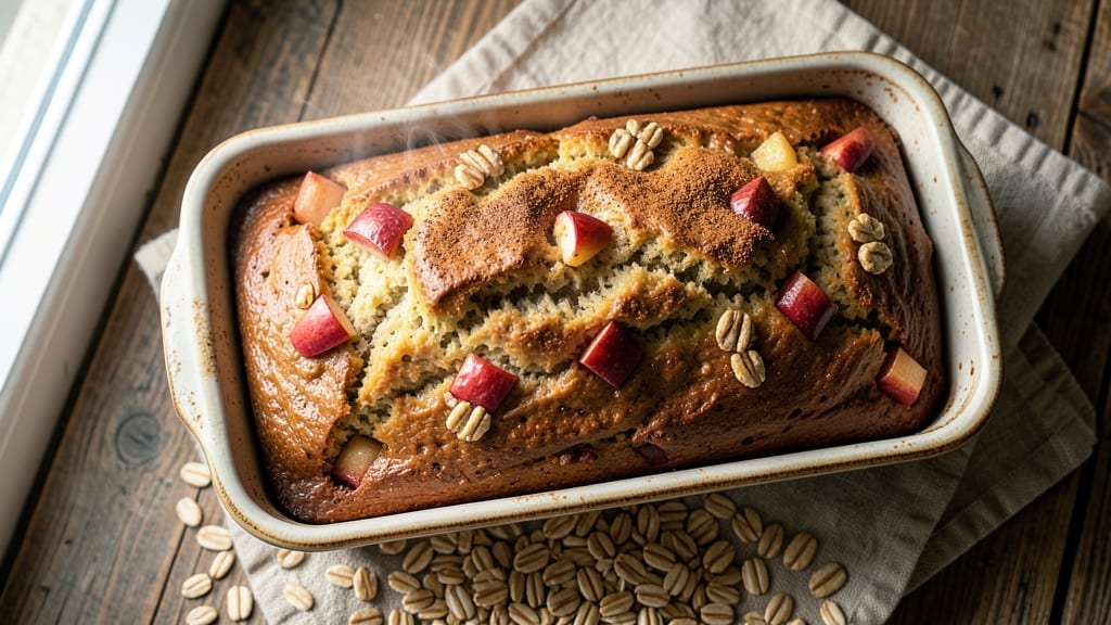 Apple Cinnamon Oatmeal Bread Recipe: Warm Spice Streusel Swirls in One Bake