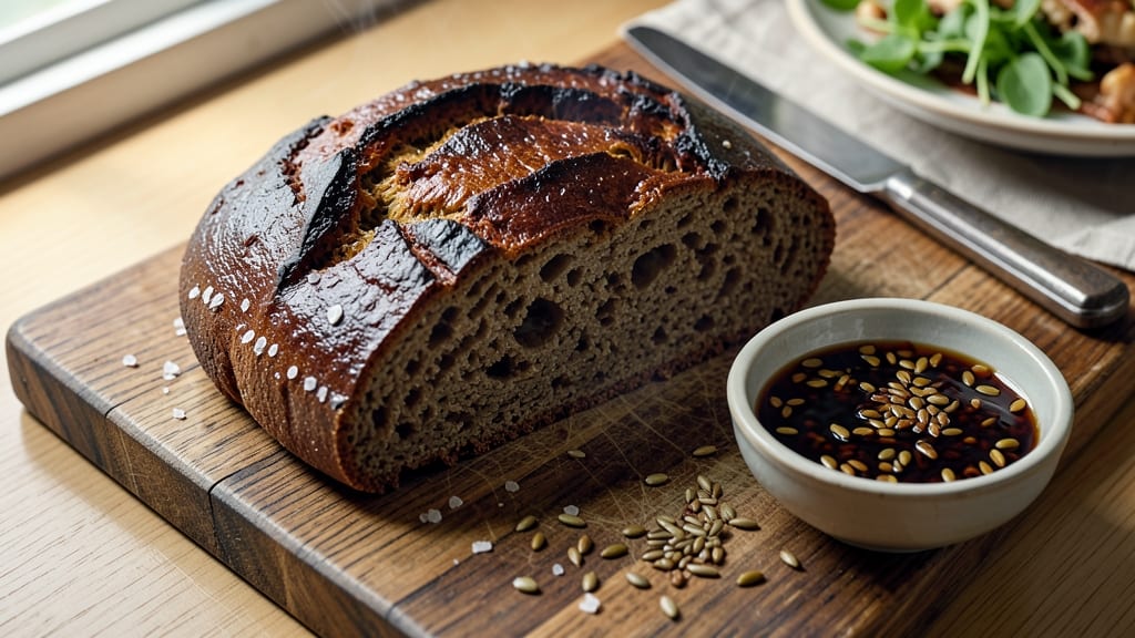 Artisan Pumpernickel Bread Recipe: Deep Molasses Crust and Tangy Crumb Magic
