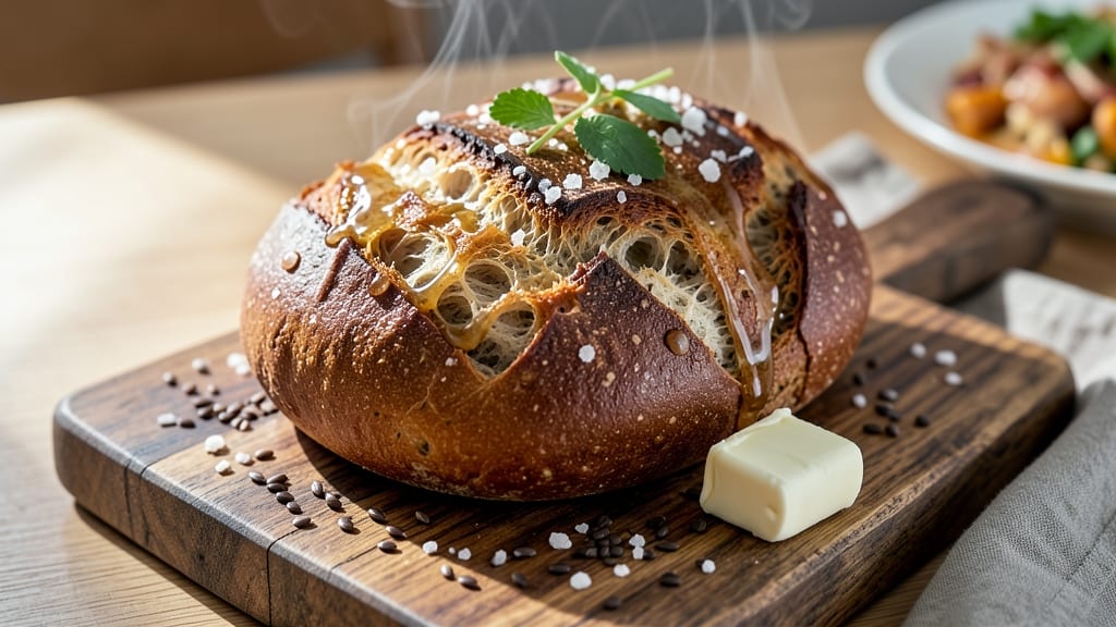 Aspen Mills Bread Recipe: Dutch Oven Crust With Tangy Honey Swirls