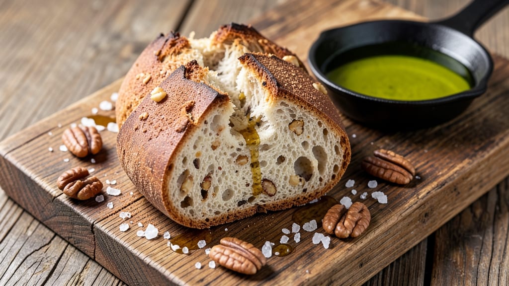 All Antico Vinaio Bread Recipe: Artisan-Style Crust With Walnut and Cinnamon Swirls