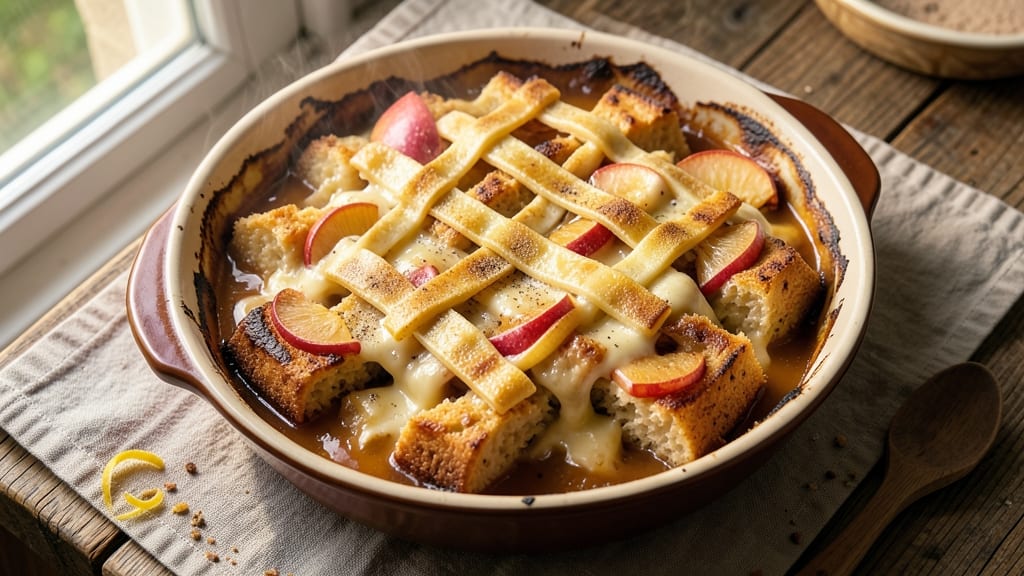 Apple Cider Bread Pudding Recipe: Warm Spice-Infused Cinnamon Swirls