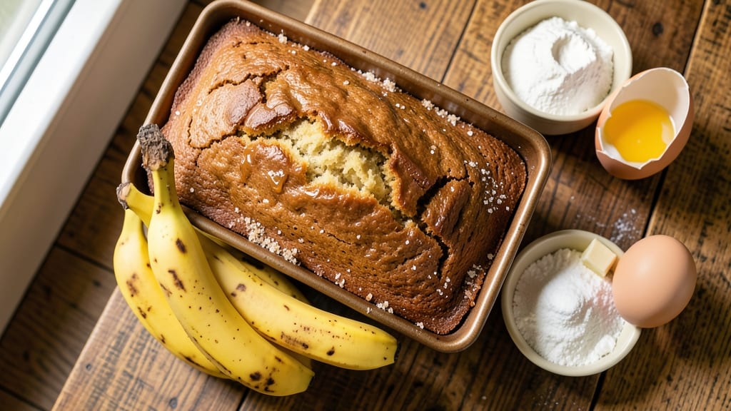 Andy Cooks' Banana Bread Recipe: Warm Spice Streusel With Vanilla-Infused Crumb