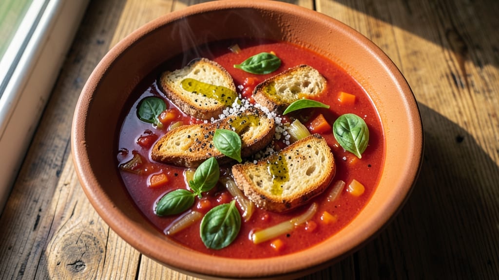 Atlanta Bread Tomato Basil Soup Recipe: Warm, Rustic Comfort in One Pot