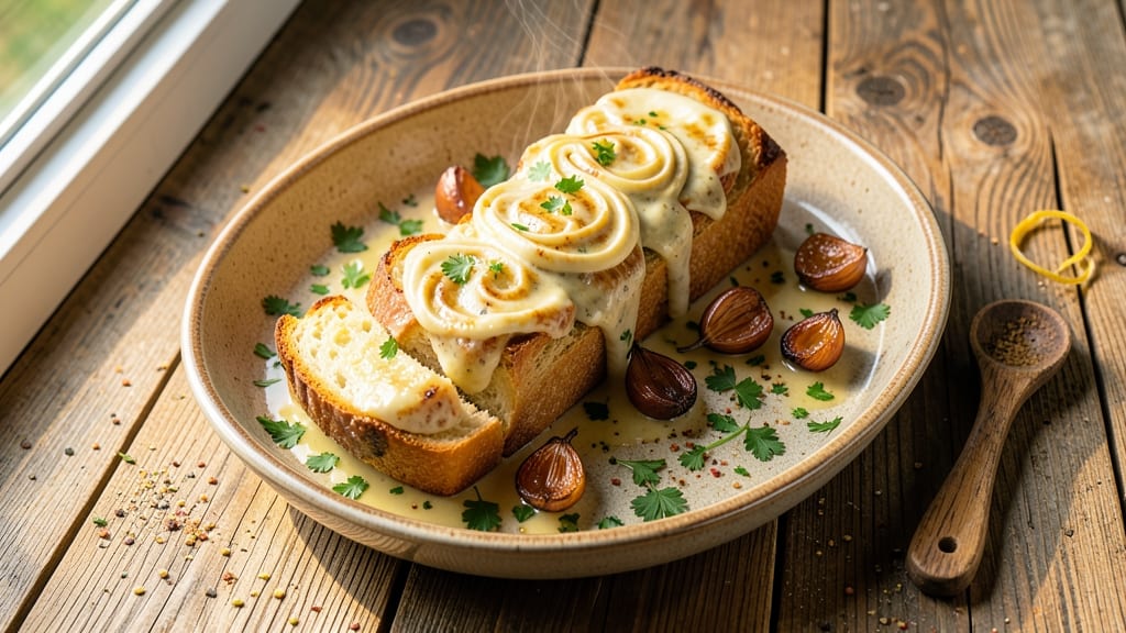 5 Star Garlic Bread Recipe: Buttery, Golden Crust With Bold Roasted Garlic Flavor
