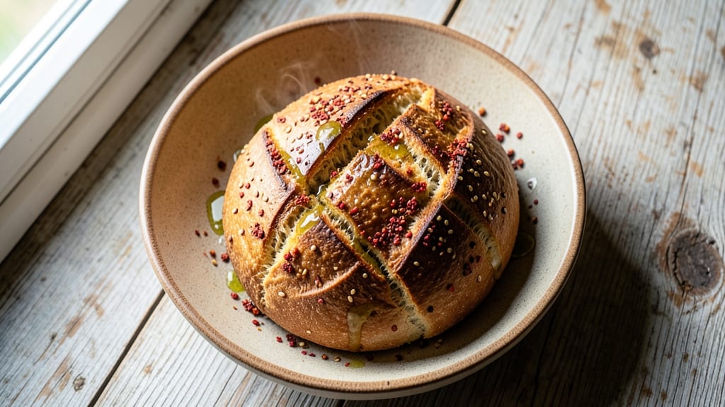 Ancient Unleavened Bread Recipe: Crispy Crust, Fluffy Centers, No Yeast Needed