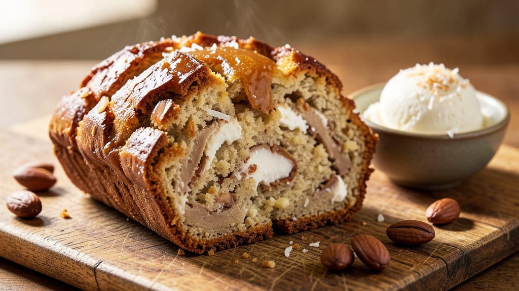 Almond Joy Bread Recipe: Toasted Coconut and Chocolate Swirl Magic