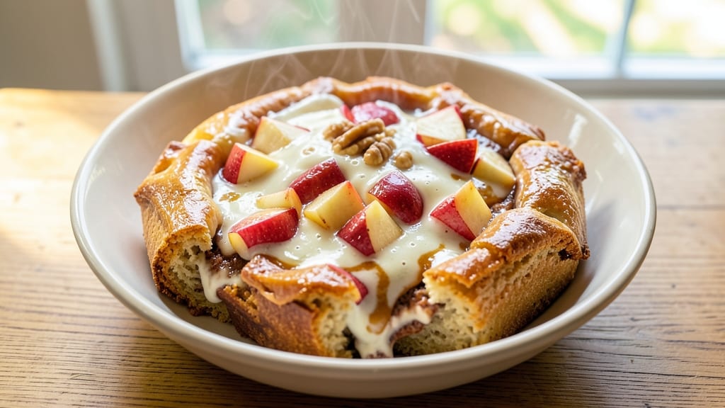 Apple Pie Bread Recipe Details: Spiced Apple Streusel Swirls With Buttery Layers